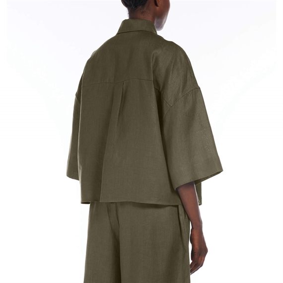 \'S Max Mara Mirano Skjorte, Dark Green